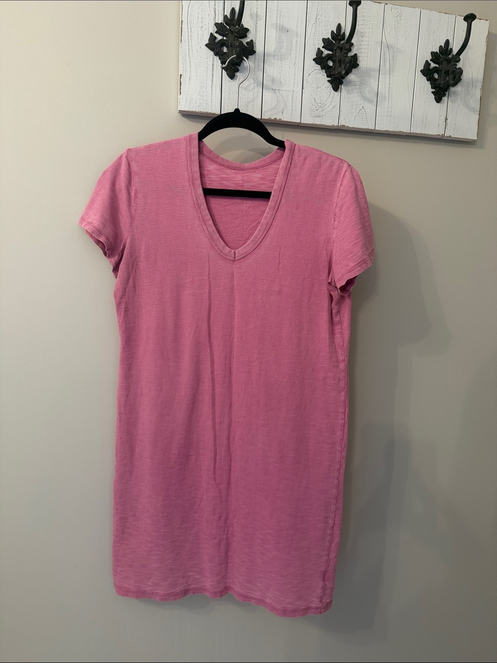 Target Pink V-Neck Mini Dress